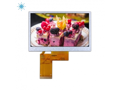 4.3寸液晶屏 MCU/SPI接口40pin 480×272 4.3英寸TFT液晶顯示模組